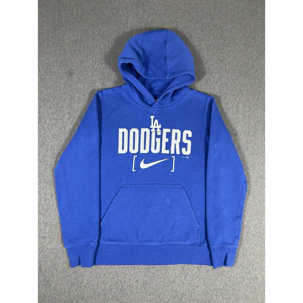 Nike LA Dodgers MLB Youth Hoodie Blue Size M 10/12